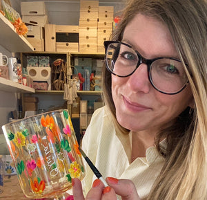 The Story Behind Hand-Painted Artisan Glassware