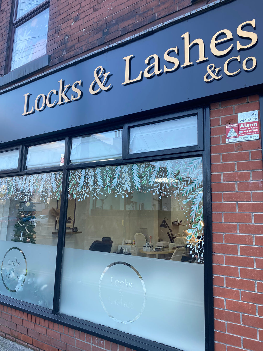 Custom Hand-Painted Window Art | Bespoke Window Designs for Homes & Shops & Business