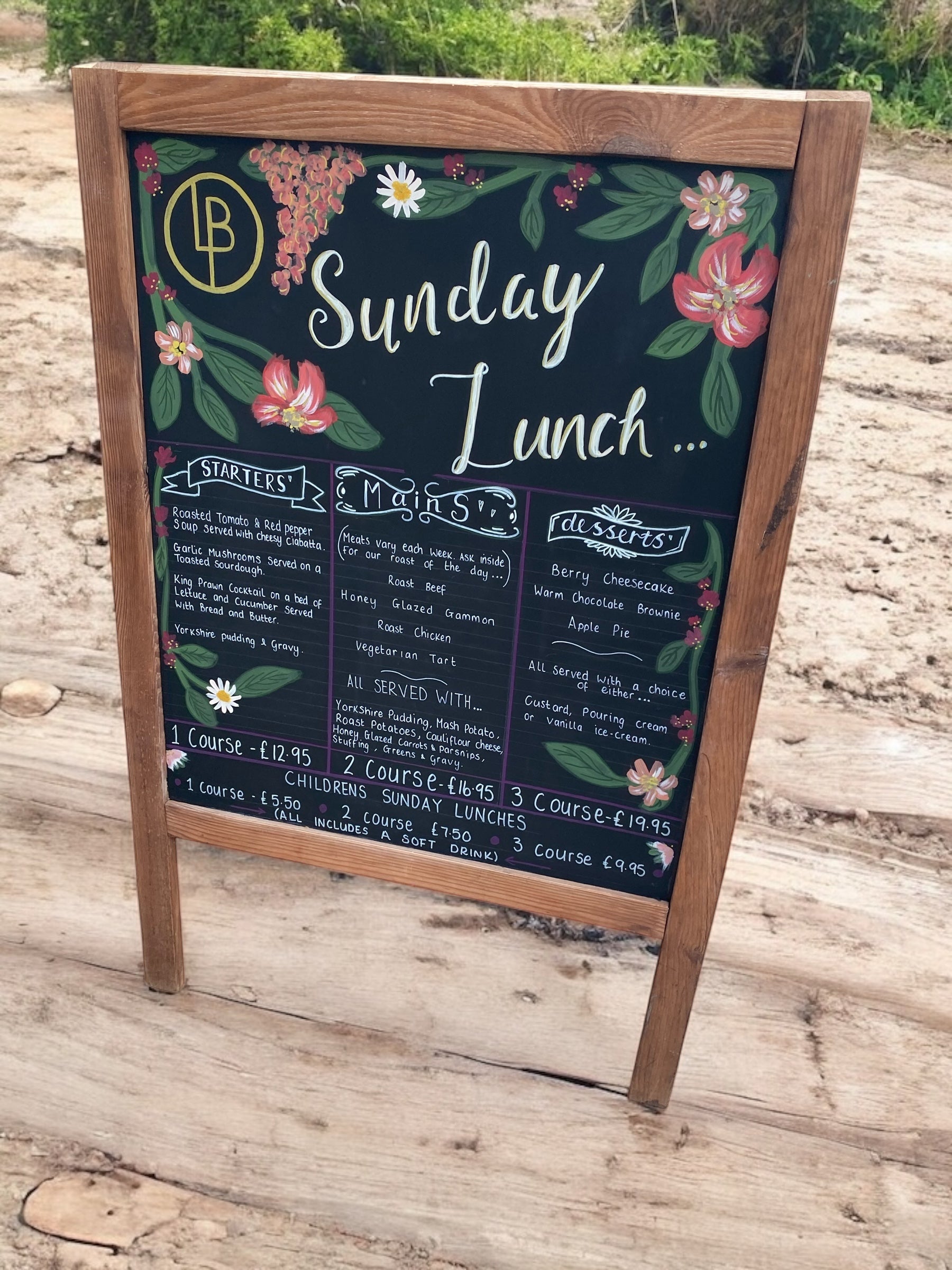 Custom Hand-Painted A-Frame Advertising Boards | Bespoke Shop Signs UK