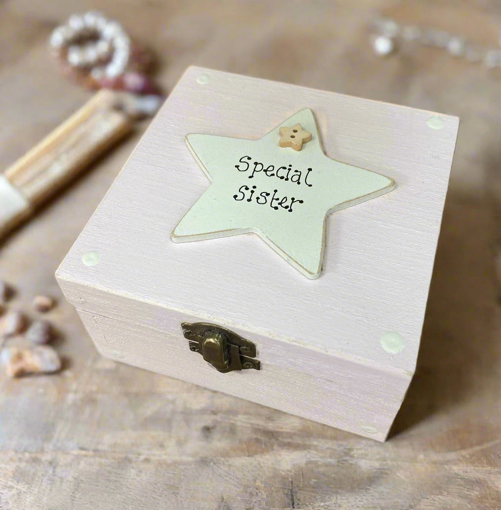 Personalised Wooden Keepsake Photo Box | Hand-Finished Memory Gift in Multiple Sizes