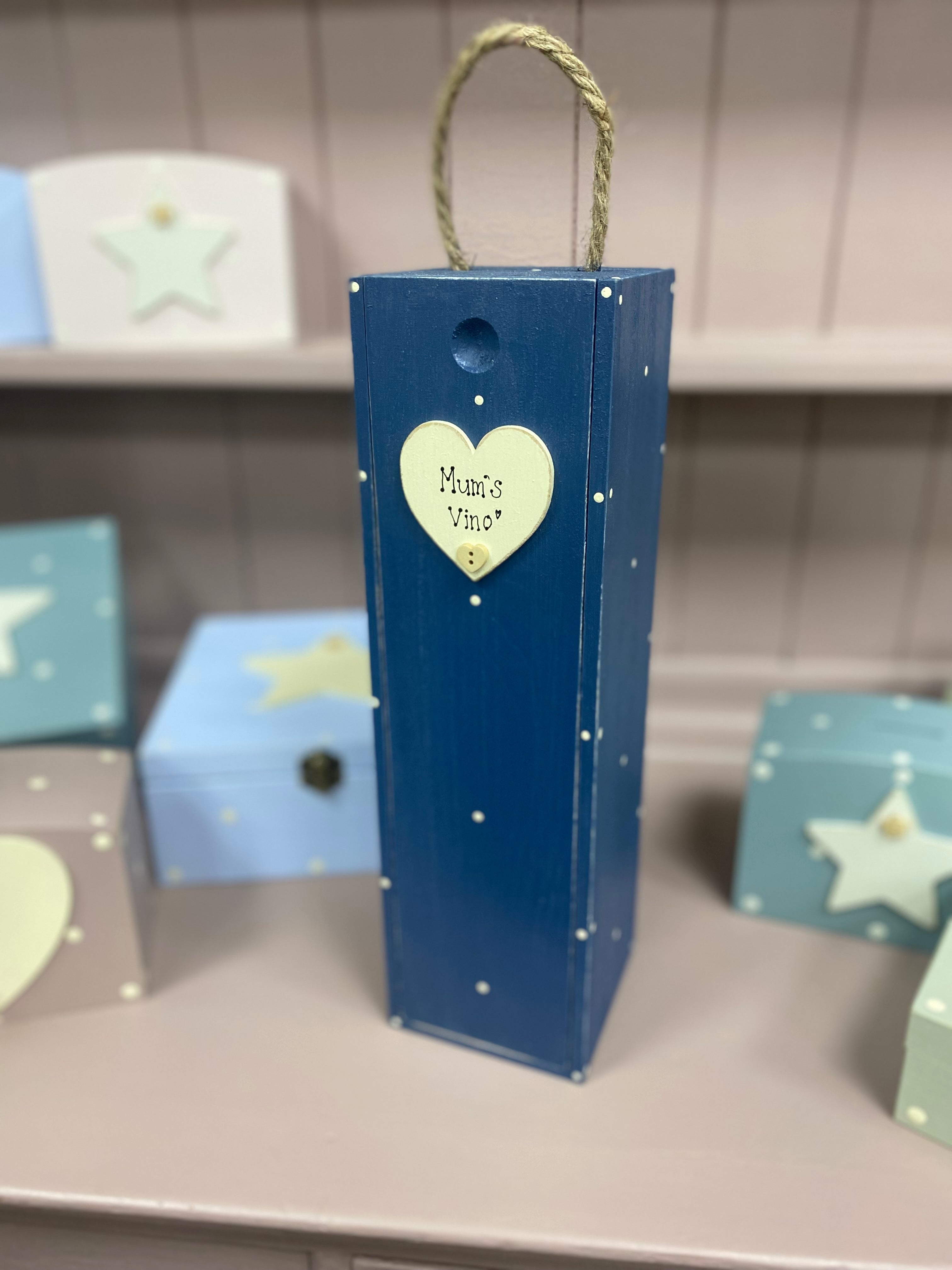 Personalised Wine Whiskey Whisky Champagne Wooden Box Celebration Gift