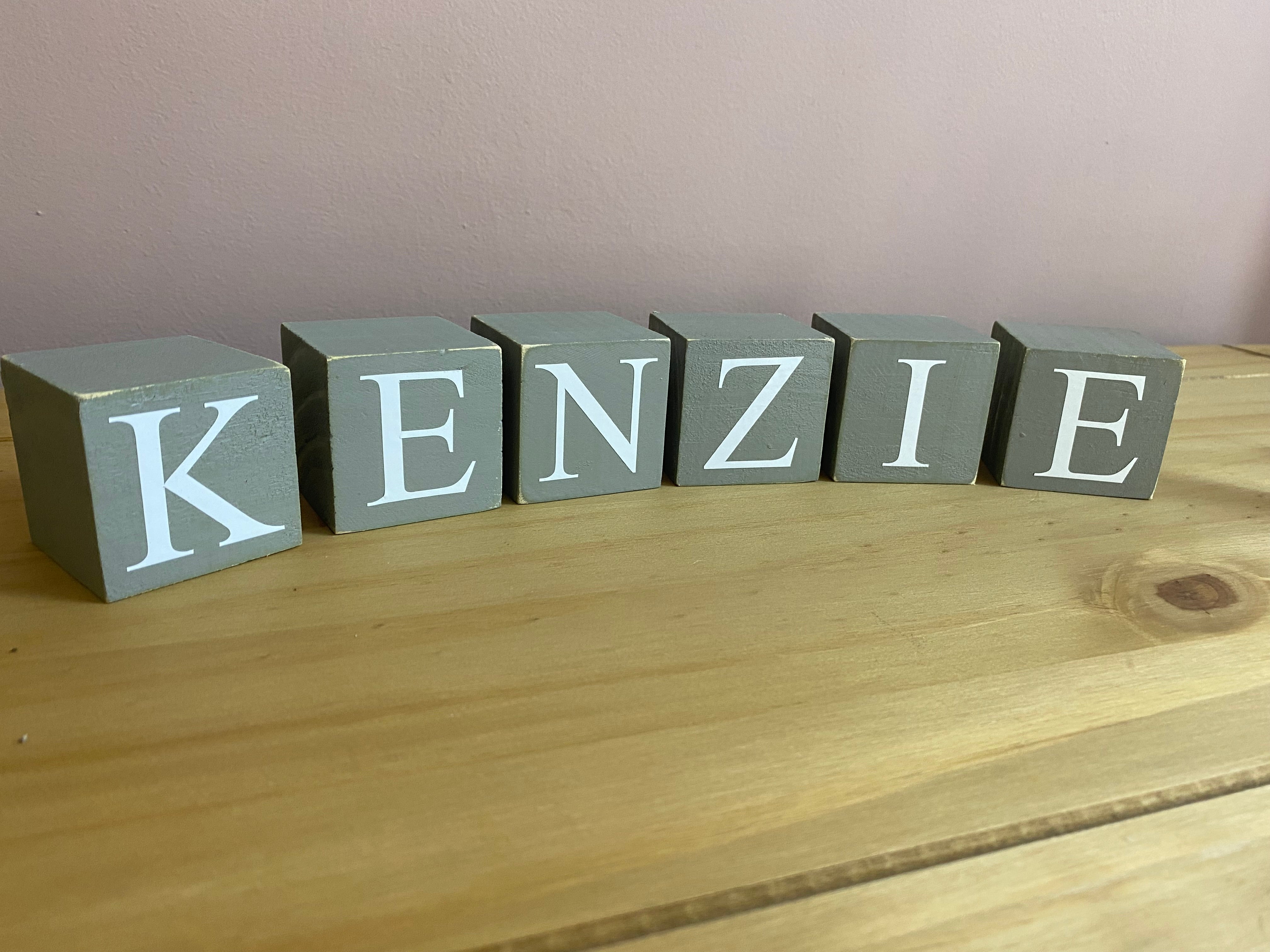 Personalised Name Blocks - per block