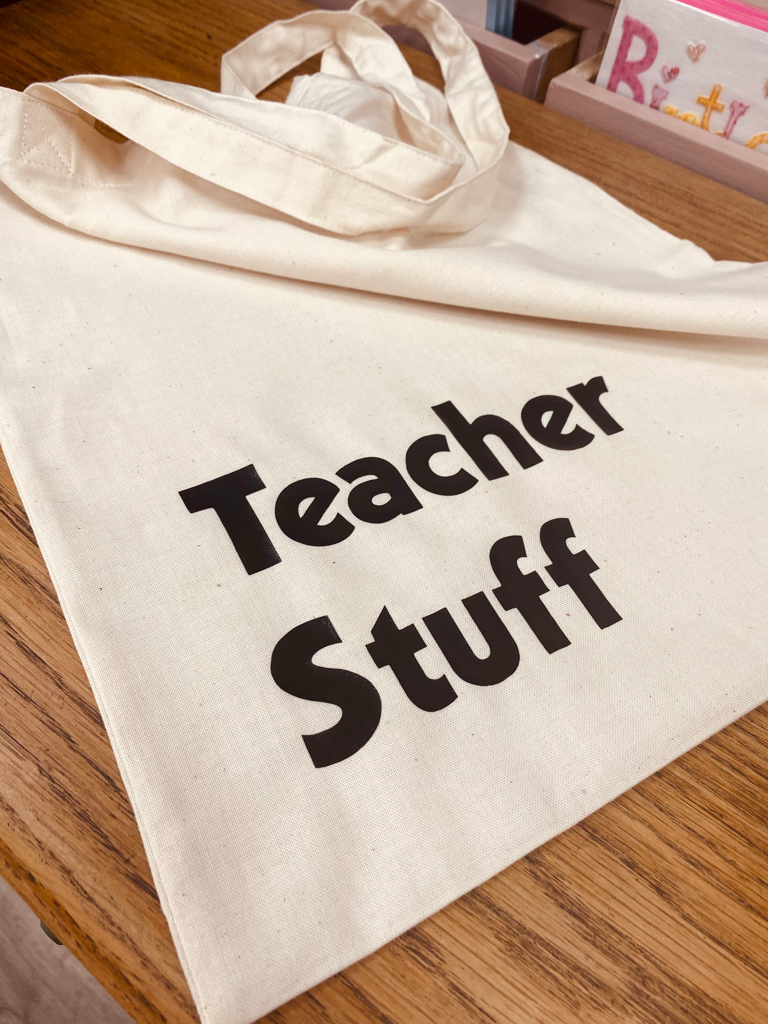 Personalised Cotton Tote Bag – Reusable & Eco-Friendly