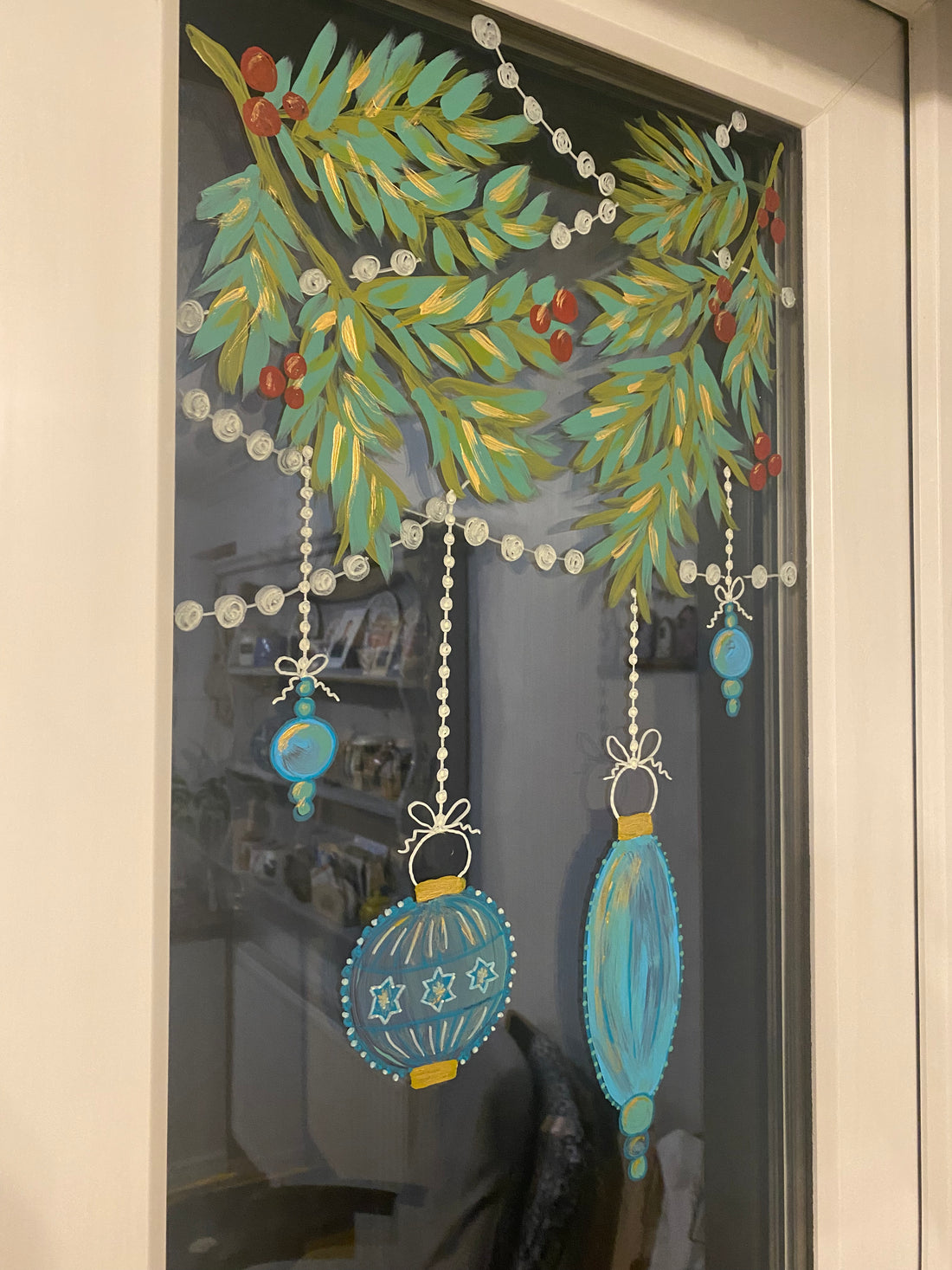 Custom Hand-Painted Window Art | Bespoke Window Designs for Homes & Shops & Business