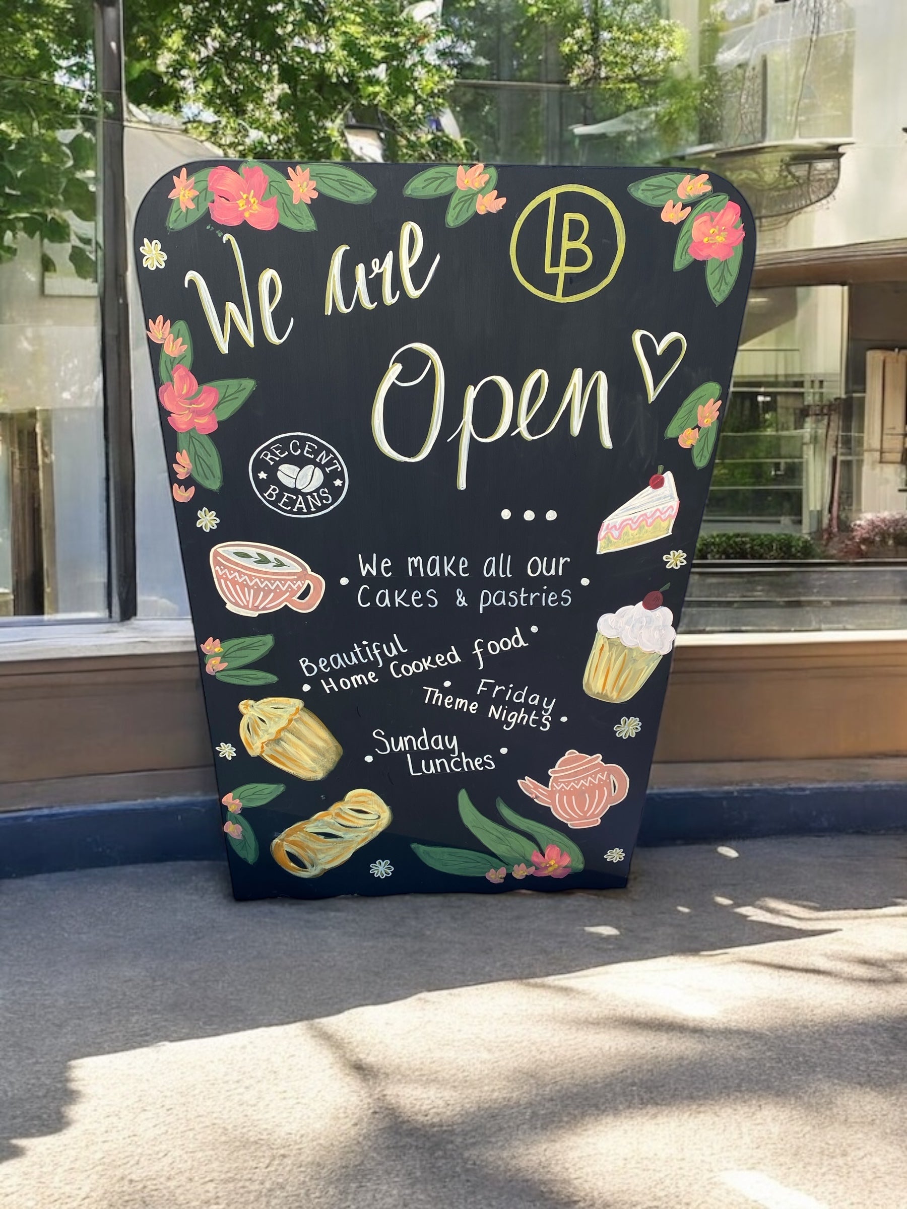 Custom Hand-Painted A-Frame Advertising Boards | Bespoke Shop Signs UK