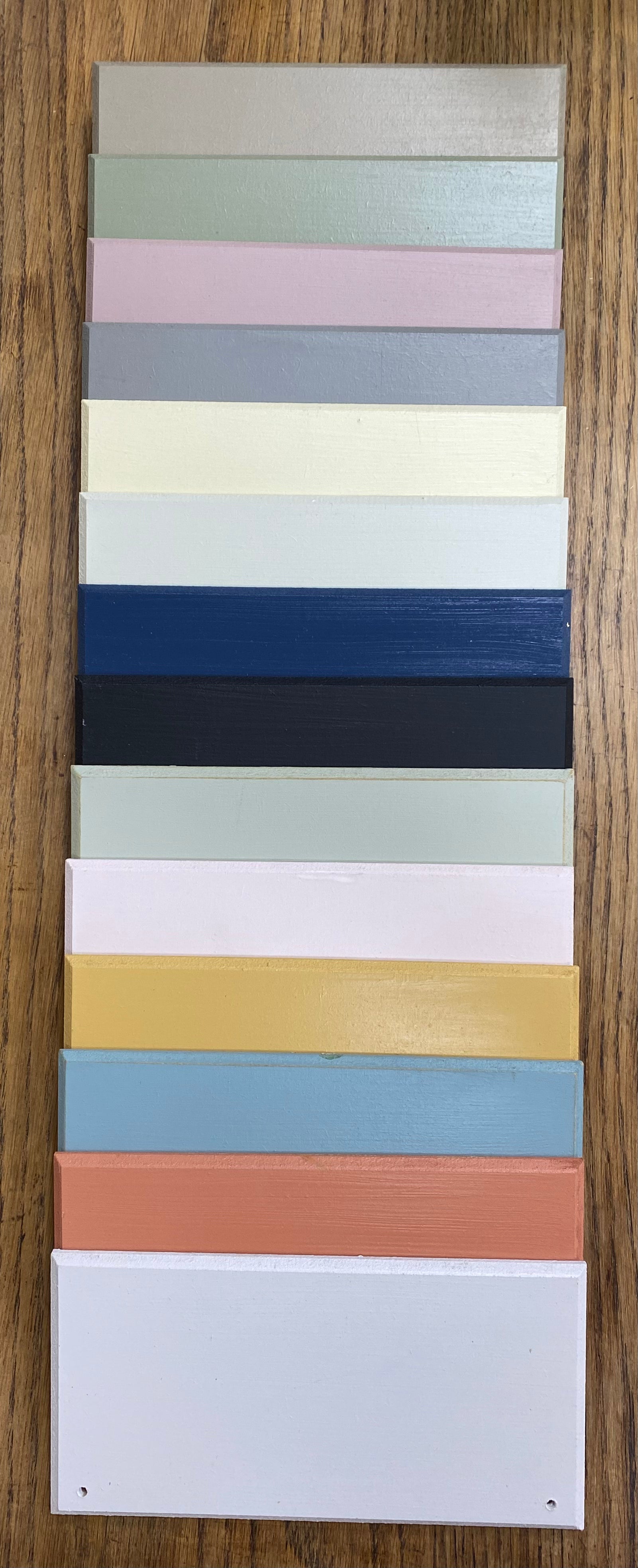 Personalised wooden tissue box with star.